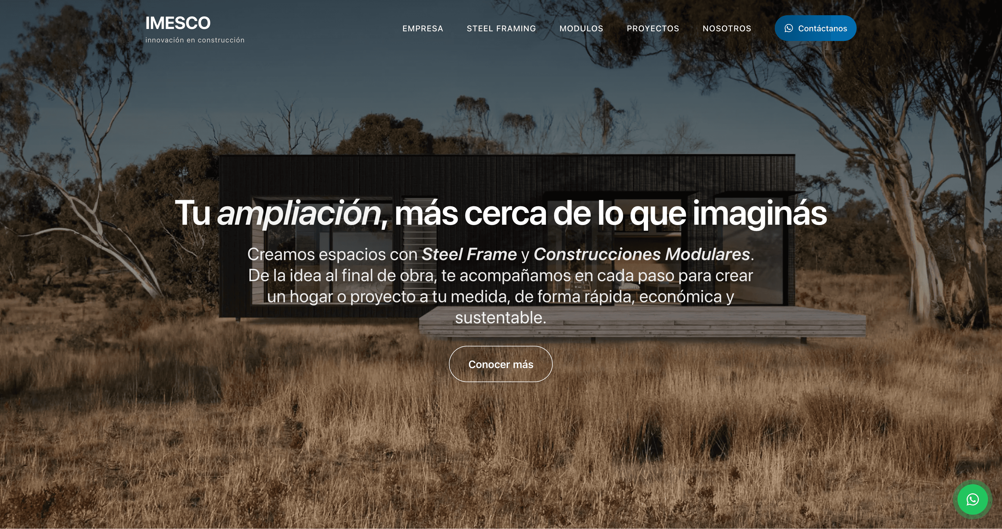 IMESCO - Página Web Corporativa